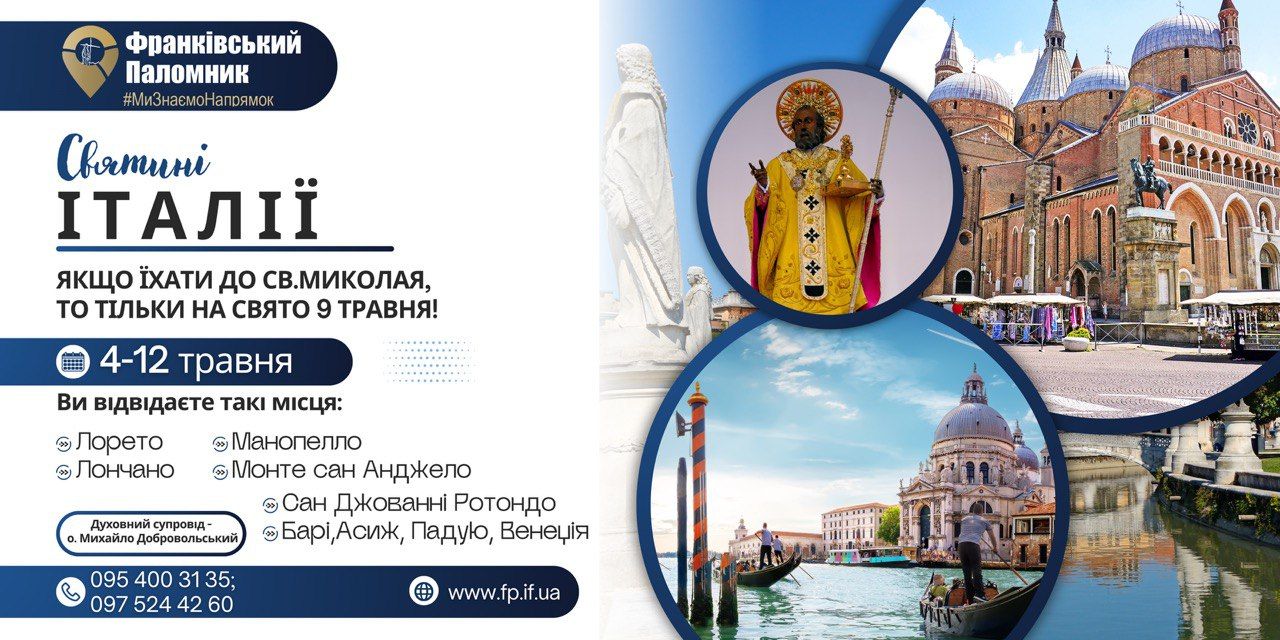 Святині Італії. Празник святого Миколая